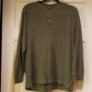 Men's Mountain Ridge Medium Olive Green Shirt